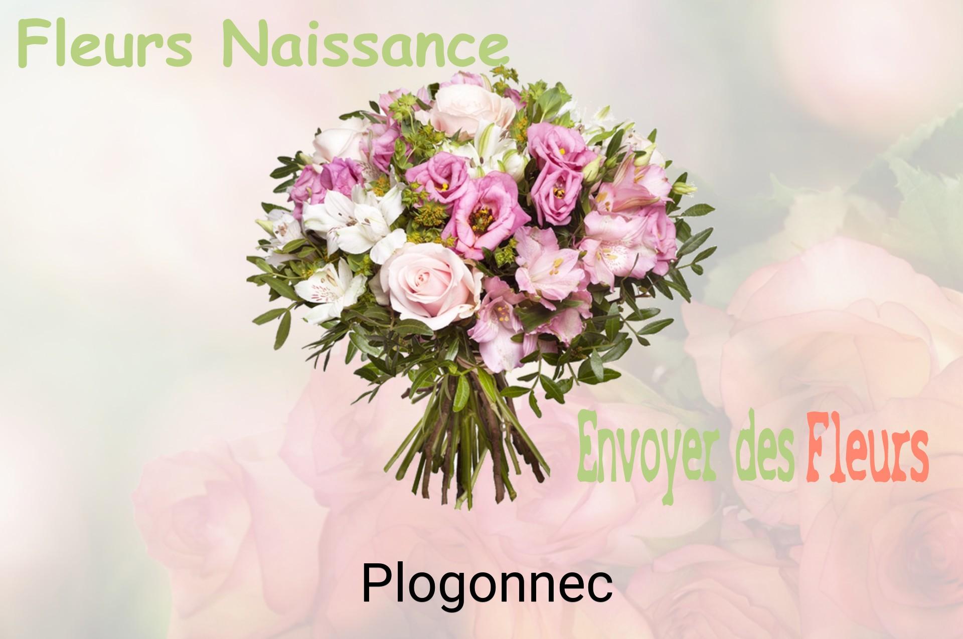 Bouquet de fleurs de naissance livré à Plogonnec
